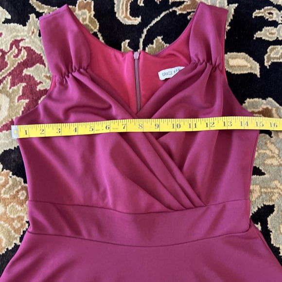 Grace Karin Dress Women Small Wine Color  Babydoll - Picture 8 of 9
